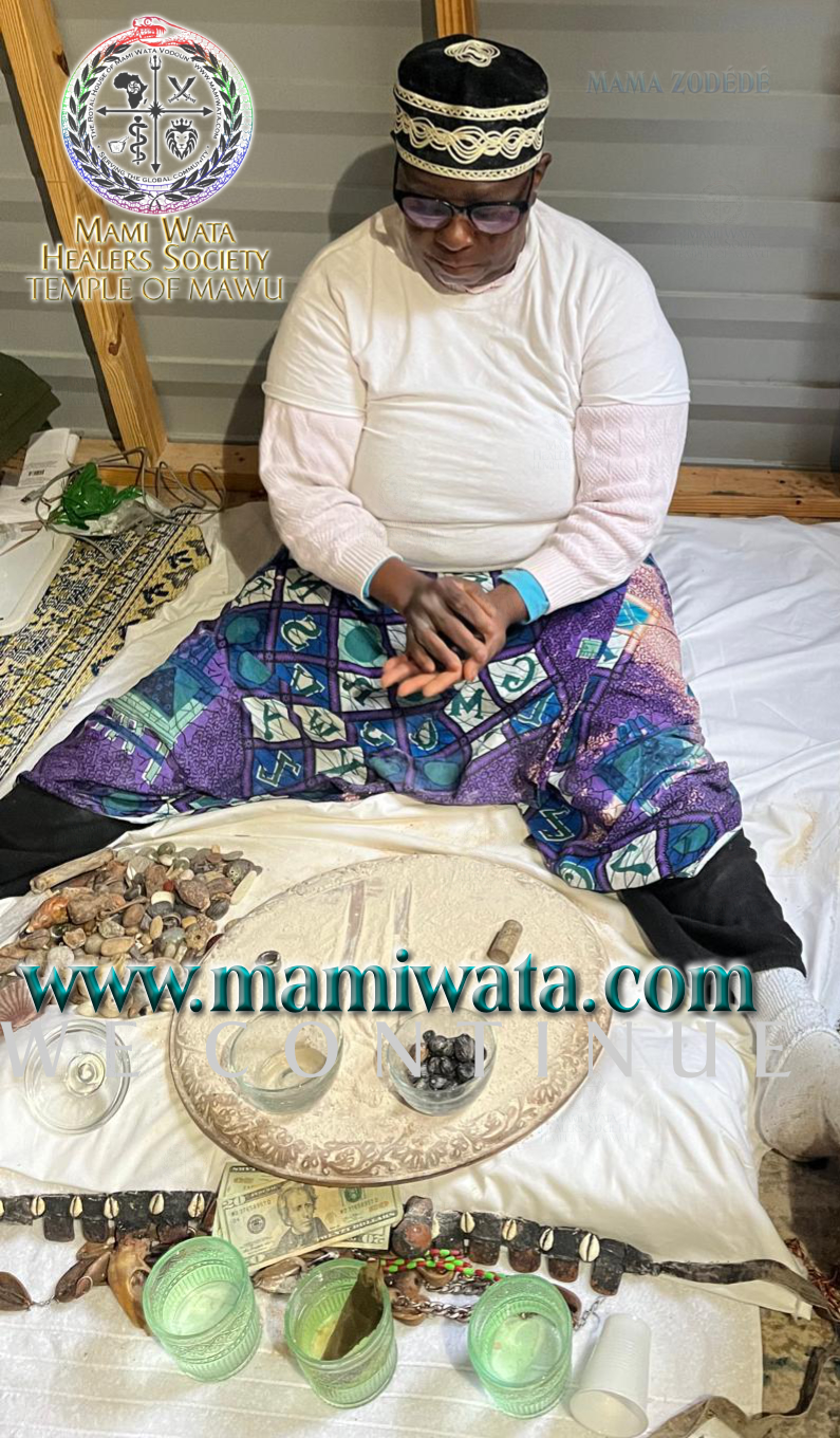 Chief Hounon Amengansie Mama Zodédé, in Afa Consult.